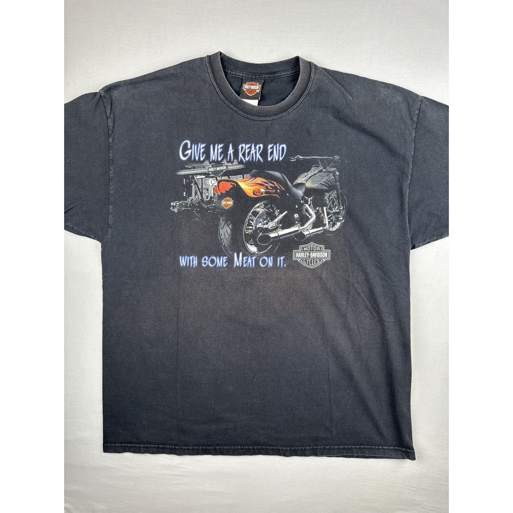 Vintage 1998 Harley Davidson Shirt USA Made Al Muth Wisconsin Back Hit XL - Picture 3 of 16